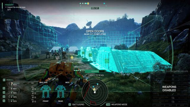 Hình ảnh trong game MechWarrior 5 Clans-FLT Hình ảnh trong game MechWarrior 5 Clans-FLT