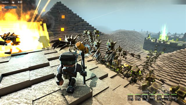 Hình ảnh trong game Block Fortress 2-TENOKE Hình ảnh trong game Block Fortress 2-TENOKE