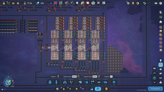 Hình ảnh trong game shapez 2 Factory-RUNE