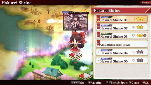 Hình ảnh trong game Touhou Danmaku Kagura Phantasia Lost v1.8.3-P2P Hình ảnh trong game Touhou Danmaku Kagura Phantasia Lost v1.8.3-P2P