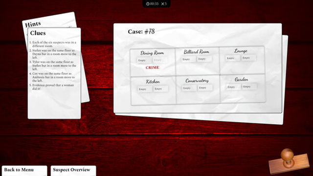 Hình ảnh trong game Who Did It Case Pack-TENOKE Hình ảnh trong game Who Did It Case Pack-TENOKE