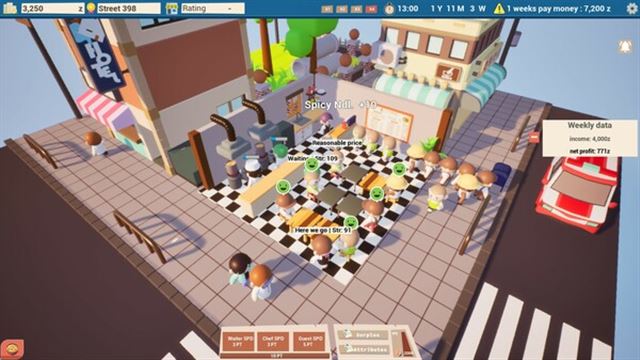 Hình ảnh trong game City Noodle Shop Simulator-TENOKE Hình ảnh trong game City Noodle Shop Simulator-TENOKE