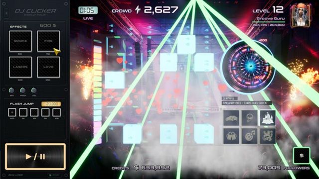 Hình ảnh trong game DJ Clicker World Tour-TENOKE Hình ảnh trong game DJ Clicker World Tour-TENOKE