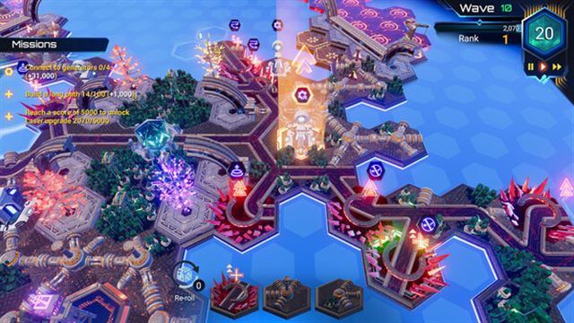 Hình ảnh trong game HexaScape Cyber Defense-TENOKE Hình ảnh trong game HexaScape Cyber Defense-TENOKE
