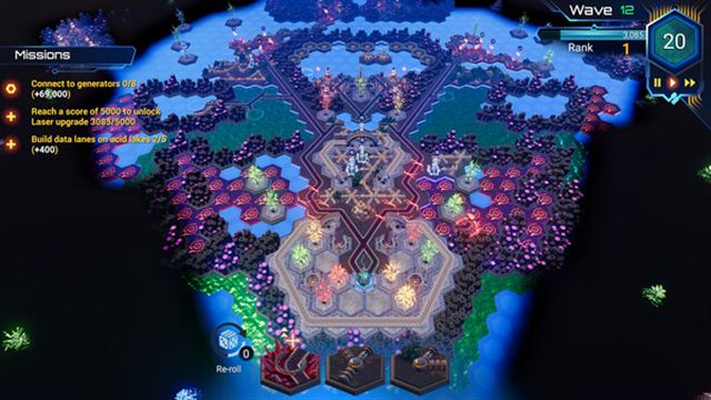 Hình ảnh trong game HexaScape Cyber Defense-TENOKE Hình ảnh trong game HexaScape Cyber Defense-TENOKE