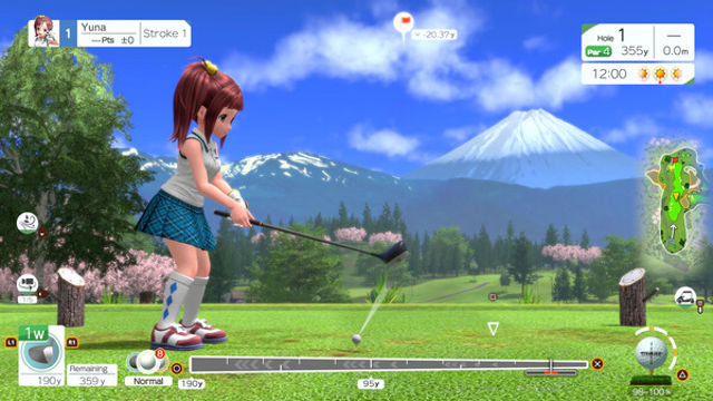 Hình ảnh trong game EVERYBODYS GOLF HOT SHOTS-RUNE Hình ảnh trong game EVERYBODYS GOLF HOT SHOTS-RUNE