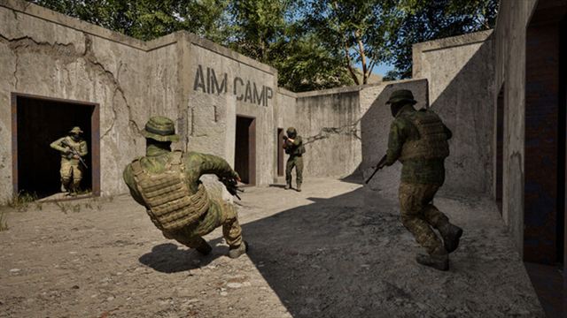 Hình ảnh trong game Aim Camp-TENOKE Hình ảnh trong game Aim Camp-TENOKE
