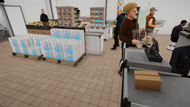 Hình ảnh trong game Shop Simulator Supermarket-TENOKE Hình ảnh trong game Shop Simulator Supermarket-TENOKE