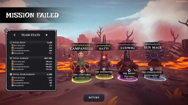 Hình ảnh trong game The Spell Brigade-RUNE