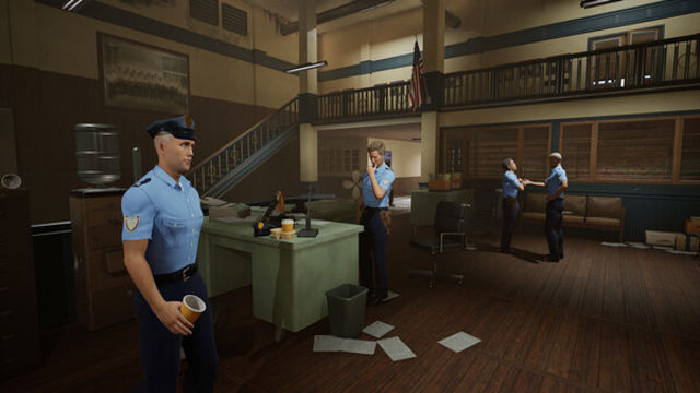 Hình ảnh trong game Police Chief Simulator-TENOKE Hình ảnh trong game Police Chief Simulator-TENOKE