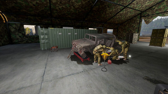 Hình ảnh trong game Military Logistics Simulator-GoldBerg Hình ảnh trong game Military Logistics Simulator-GoldBerg