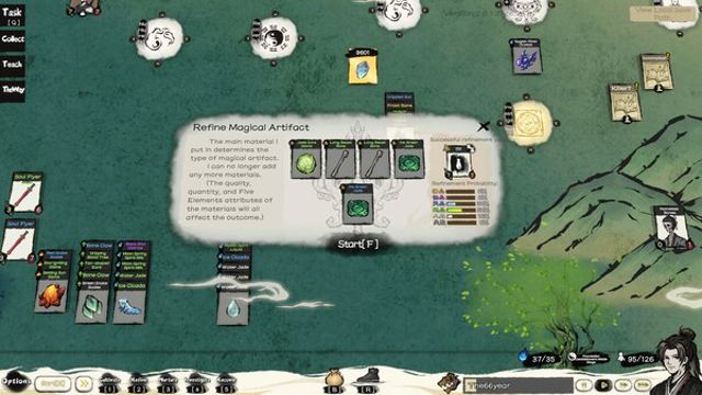 Hình ảnh trong game Card Cultivation v2.3.0.8-P2P