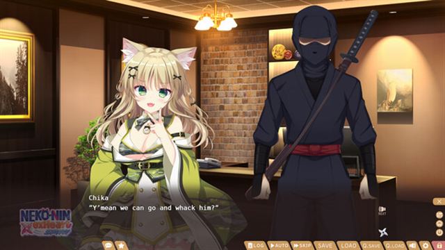Hình ảnh trong game NEKO-NIN exHeart SPIN-TENOKE Hình ảnh trong game NEKO-NIN exHeart SPIN-TENOKE