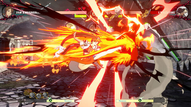 Hình ảnh trong game GUILTY GEAR STRIVE Jam Kuradoberi-TENOKE