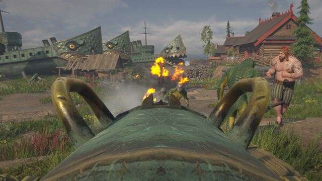 Hình ảnh trong game Lizards Must Die 2 Char George the Red Lizard-TENOKE Hình ảnh trong game Lizards Must Die 2 Char George the Red Lizard-TENOKE