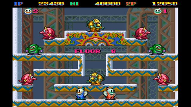Hình ảnh trong game SNOW BROS SPECIAL ANNIVERSARY EDITION-GoldBerg Hình ảnh trong game SNOW BROS SPECIAL ANNIVERSARY EDITION-GoldBerg
