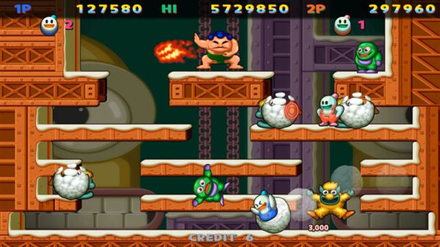 Hình ảnh trong game SNOW BROS SPECIAL ANNIVERSARY EDITION-GoldBerg Hình ảnh trong game SNOW BROS SPECIAL ANNIVERSARY EDITION-GoldBerg
