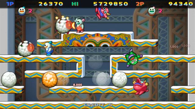 Hình ảnh trong game SNOW BROS SPECIAL ANNIVERSARY EDITION-GoldBerg Hình ảnh trong game SNOW BROS SPECIAL ANNIVERSARY EDITION-GoldBerg