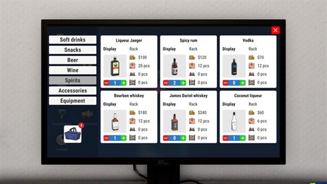 Hình ảnh trong game Liquor Store Simulator v1.2.1-P2P Hình ảnh trong game Liquor Store Simulator v1.2.1-P2P