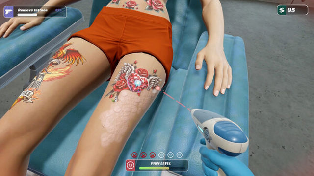 Hình ảnh trong game Tattoo Removal Simulator-GoldBerg Hình ảnh trong game Tattoo Removal Simulator-GoldBerg