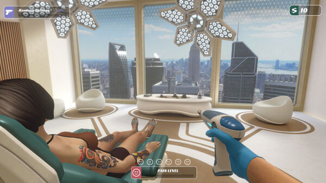 Hình ảnh trong game Tattoo Removal Simulator-GoldBerg Hình ảnh trong game Tattoo Removal Simulator-GoldBerg
