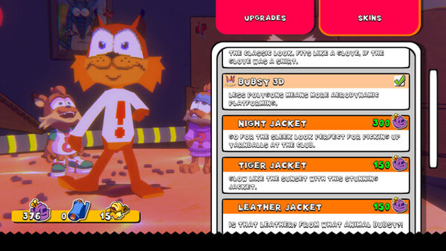 Hình ảnh trong game Bubsy 4D-RUNE Hình ảnh trong game Bubsy 4D-RUNE