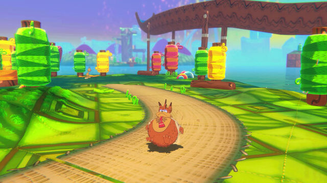 Hình ảnh trong game Bubsy 4D-RUNE Hình ảnh trong game Bubsy 4D-RUNE