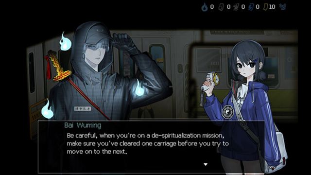 Hình ảnh trong game Subway Exorcist Girl-TENOKE Hình ảnh trong game Subway Exorcist Girl-TENOKE