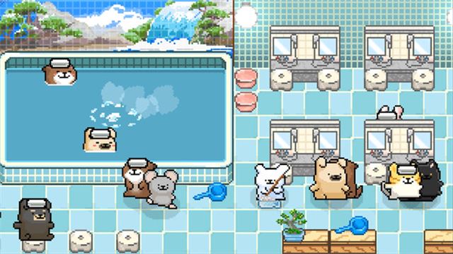 Hình ảnh trong game Malteses Fluffy Onsen-TENOKE Hình ảnh trong game Malteses Fluffy Onsen-TENOKE