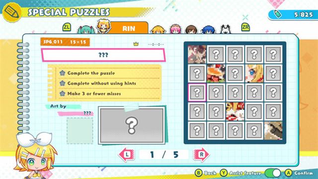 Hình ảnh trong game Hatsune Miku Logic Paint S Plus-TENOKE