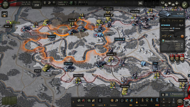 Hình ảnh trong game Unity of Command II Ardennes 44-RUNE Hình ảnh trong game Unity of Command II Ardennes 44-RUNE