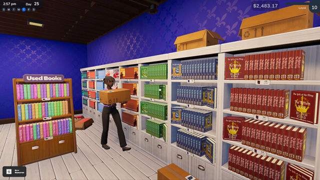 Hình ảnh trong game Bookshop Simulator-TENOKE Hình ảnh trong game Bookshop Simulator-TENOKE