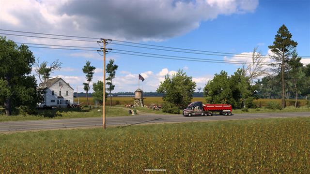 Hình ảnh trong game American Truck Simulator Illinois-RUNE Hình ảnh trong game American Truck Simulator Illinois-RUNE