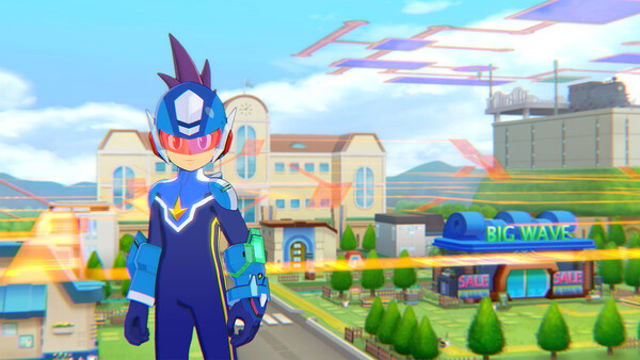 Hình ảnh trong game Mega Man Star Force Legacy Collection-TENOKE