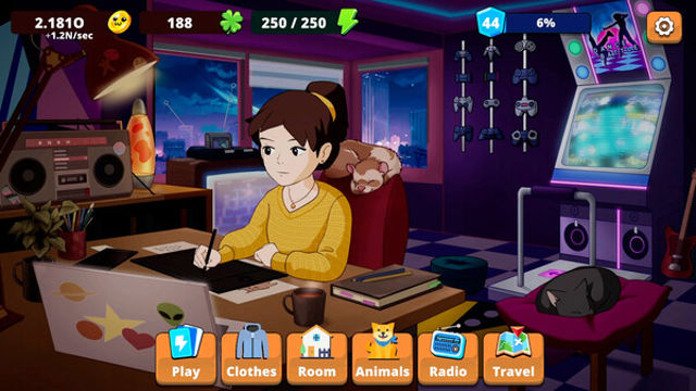 Hình ảnh trong game Comfy Girl Lofi Companion-TENOKE Hình ảnh trong game Comfy Girl Lofi Companion-TENOKE