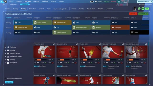 Hình ảnh trong game Tennis Manager 25-SKIDROW Hình ảnh trong game Tennis Manager 25-SKIDROW