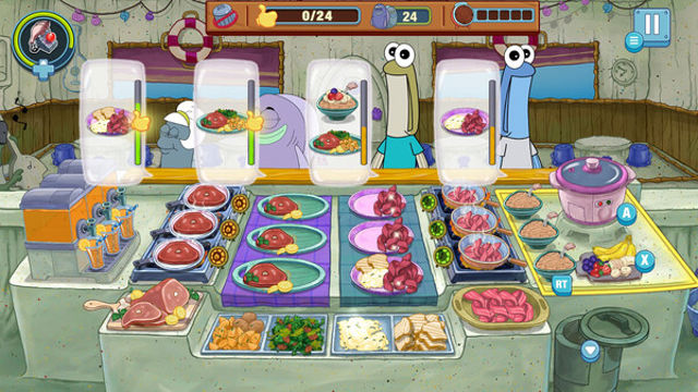 Hình ảnh trong game SpongeBob Krusty Cook Off-TENOKE Hình ảnh trong game SpongeBob Krusty Cook Off-TENOKE