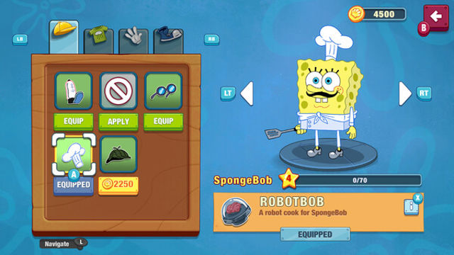 Hình ảnh trong game SpongeBob Krusty Cook Off-TENOKE Hình ảnh trong game SpongeBob Krusty Cook Off-TENOKE