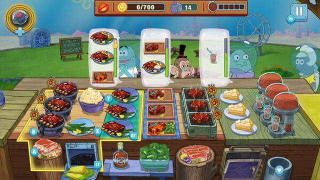 Hình ảnh trong game SpongeBob Krusty Cook Off-TENOKE Hình ảnh trong game SpongeBob Krusty Cook Off-TENOKE