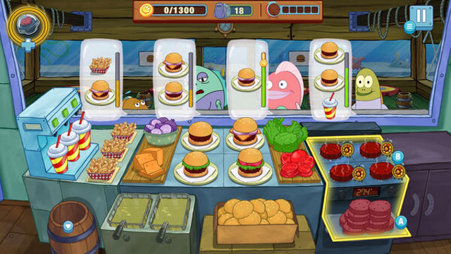 Hình ảnh trong game SpongeBob Krusty Cook Off-TENOKE Hình ảnh trong game SpongeBob Krusty Cook Off-TENOKE