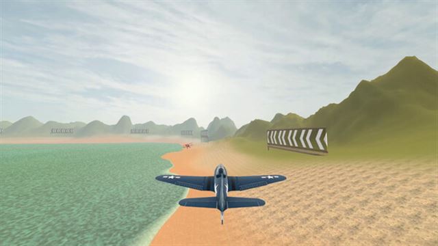 Hình ảnh trong game Airplane Racing Championship-TENOKE Hình ảnh trong game Airplane Racing Championship-TENOKE