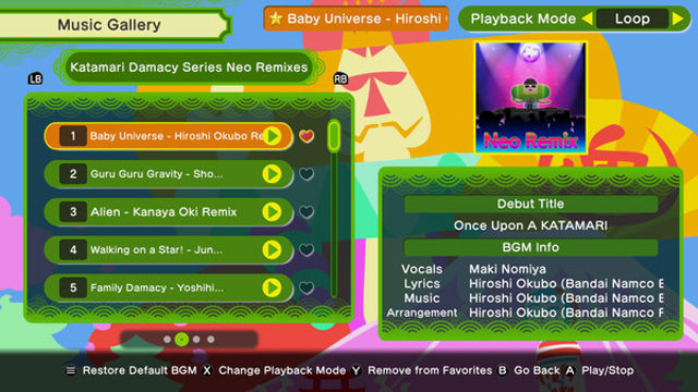 Hình ảnh trong game Once Upon A KATAMARI Katamari Damacy Series Neo Remixes-TENOKE