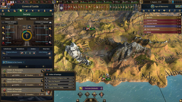 Hình ảnh trong game Europa Universalis V Across the Pillars-RUNE Hình ảnh trong game Europa Universalis V Across the Pillars-RUNE