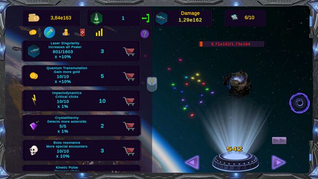 Hình ảnh trong game Star Clicker Odyssey-TENOKE Hình ảnh trong game Star Clicker Odyssey-TENOKE