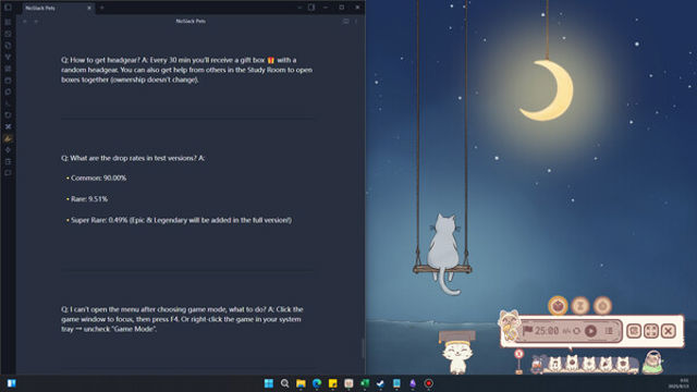 Hình ảnh trong game NoSlack Pets Lo-Fi Paws-TENOKE Hình ảnh trong game NoSlack Pets Lo-Fi Paws-TENOKE