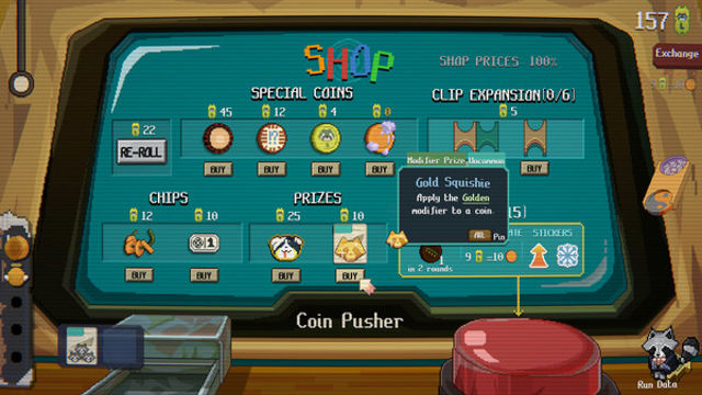 Hình ảnh trong game RACCOIN Coin Pusher Roguelike-GoldBerg Hình ảnh trong game RACCOIN Coin Pusher Roguelike-GoldBerg