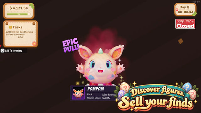 Hình ảnh trong game Mystery Egg Shop Simulator-GoldBerg Hình ảnh trong game Mystery Egg Shop Simulator-GoldBerg