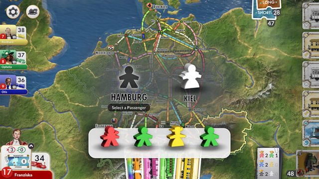 Hình ảnh trong game Ticket to Ride Germany Expansion-TENOKE Hình ảnh trong game Ticket to Ride Germany Expansion-TENOKE