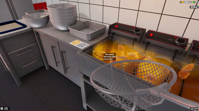 Hình ảnh trong game Chicken Fries-TENOKE Hình ảnh trong game Chicken Fries-TENOKE