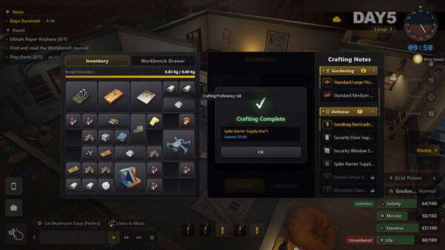 Hình ảnh trong game Survival Log-TENOKE